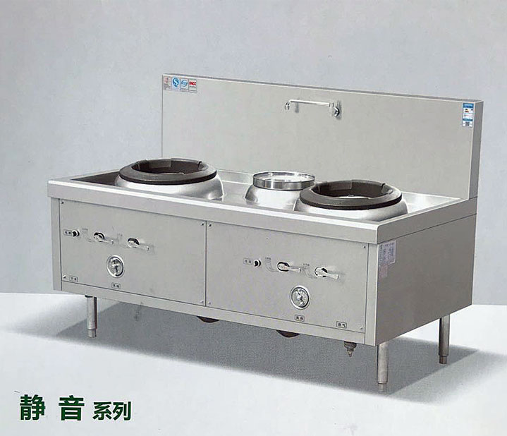低噪音節(jié)能灶，商用不銹鋼炒菜灶，中餐燃?xì)獬床嗽? title=